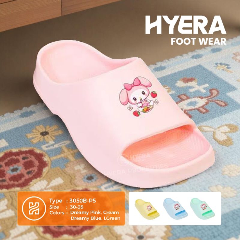 Porto Sandal SlipOn Anak Cewek Kharakter Lucu Size 30-35