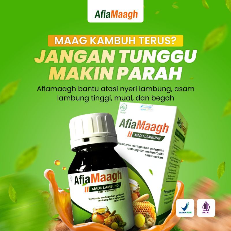 

Madu Lambung Afiamaagh - Asam Lambung, Maag Kronis, dan GERD