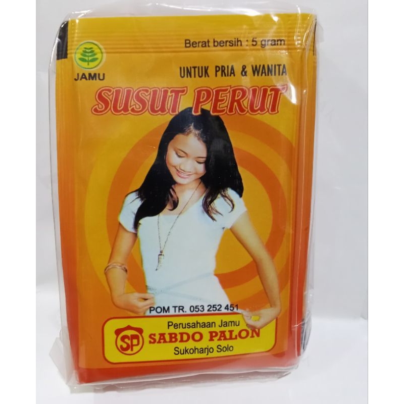 

JAMU Bubuk SUSUT PERUT SABDO PACK ISI 10 SACHETS UNTUK PRIA DAN WANITA