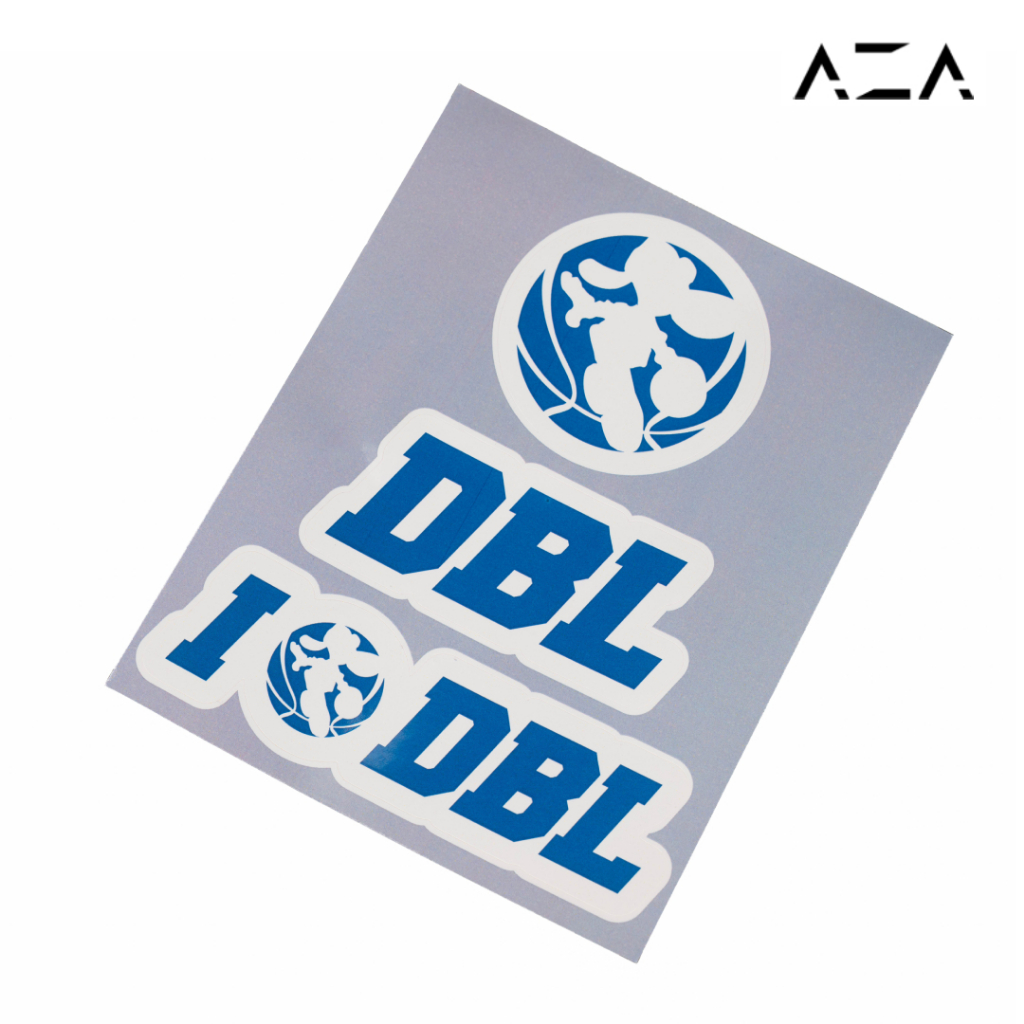 

AZA x DBL Sticker Pack I Love DBL Edition - Stiker DBL Basket Icon Det - Official Merchandise