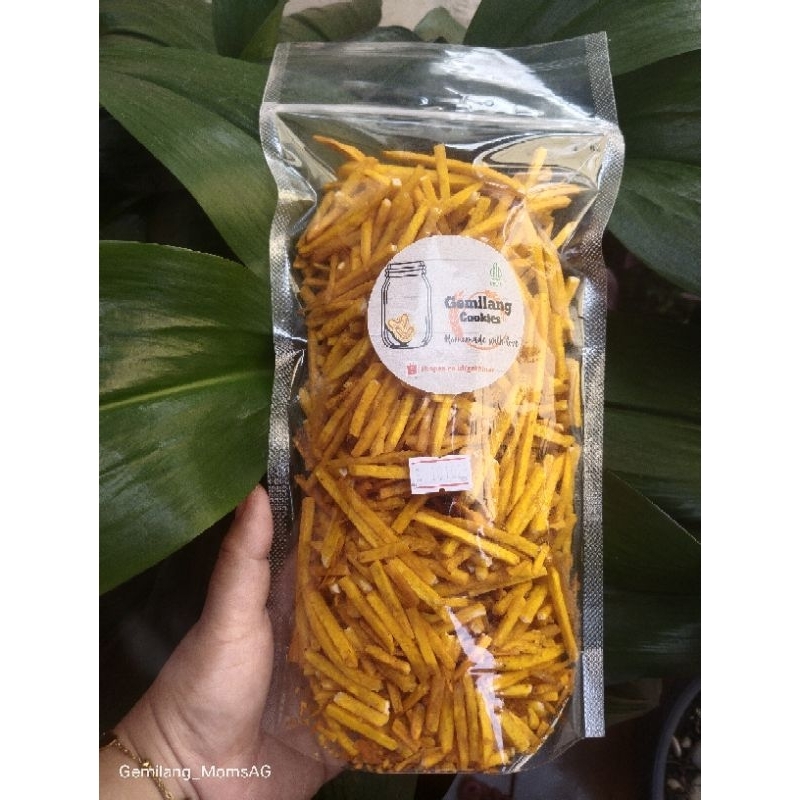

Keripik Stik Talas Renyah dan Gurih