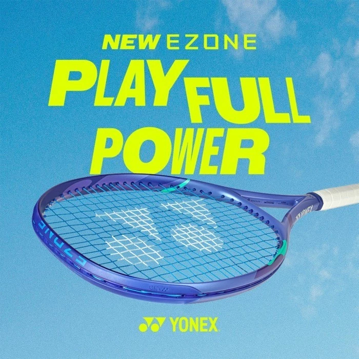 Raket Tennis Tenis Yonex EZONE ALPHA SL 100 245 gr 2025 Blast Blue