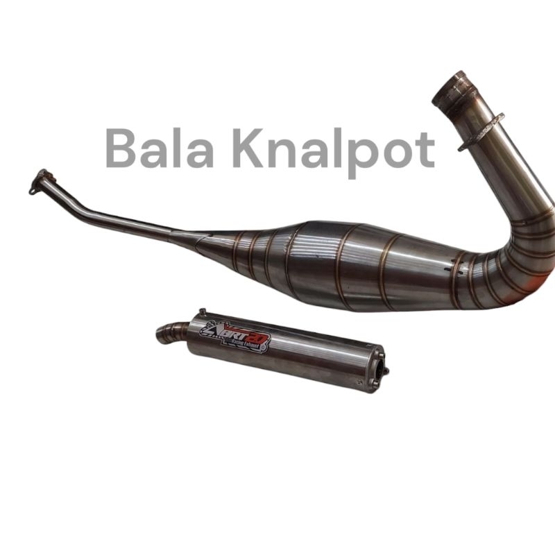knalpot ninja rr r ss stainless abrt20