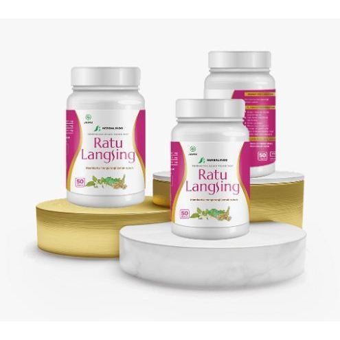 Ratu Langsing Pelangsing Herbal Alami || Ratu Langsing 50 kapsul Herbalindo