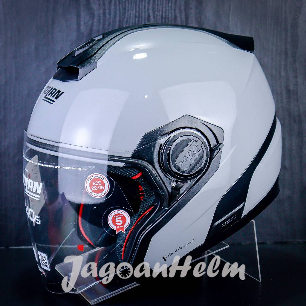 NOLAN HELM N405 CLASSICO NCOM  303 | GREY | N-405 DOUBLE VISOR