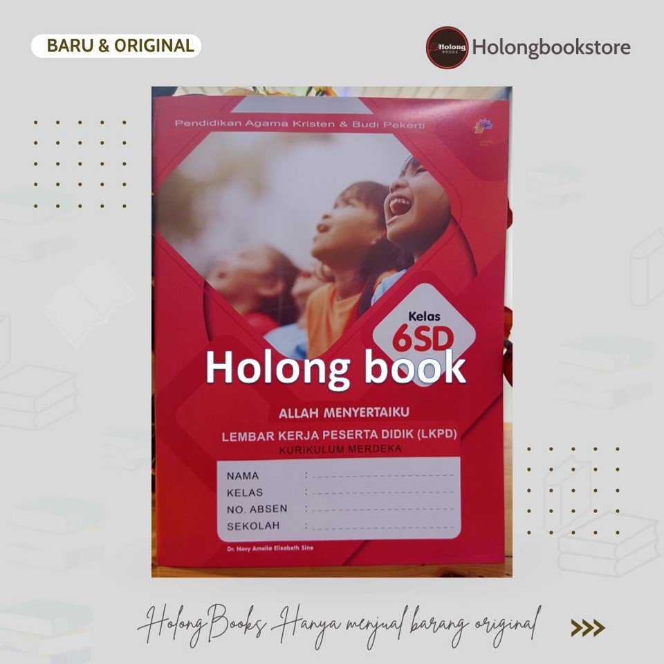 Buku LKS LKPD Agama Kristen Kurikulum Merdeka Kelas 6 SD