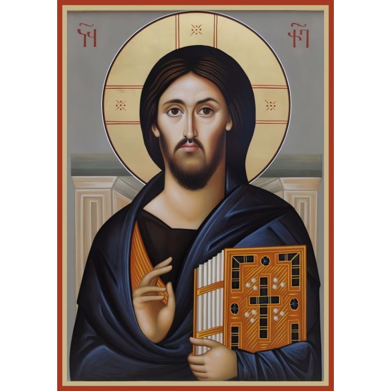 CETAK POSTER LUKISAN YESUS KRISTEN ORTODOKS ORTHODOKS DEKORASI RUMAH RUANGAN KEAGAMAAN KRISTEN