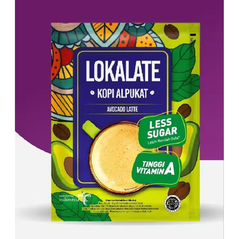 

PO3D - Lokalate Kopi Alpukat 10 Sachet