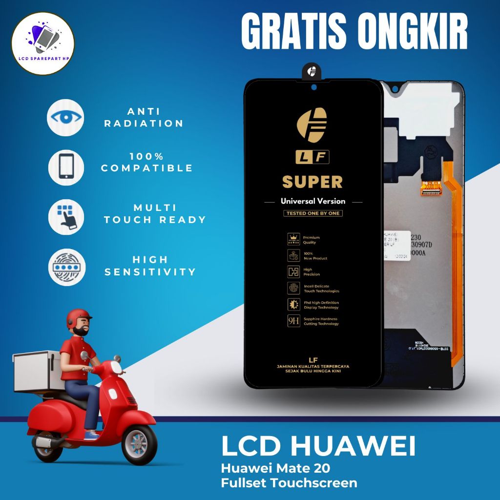 LCD HUAWEI MATE 20 FULLSET TOUCHSCREEN