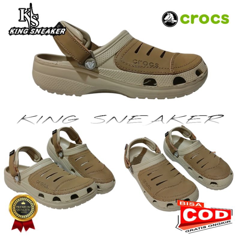 SANDAL YUKON LEATHER CROCS/SANDAL YUKON CROCS/SANDAL YUKON/SANDAL CROCS
