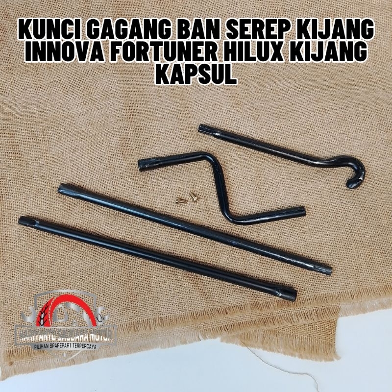 Kunci Gagang Ban Serep Kijang Innova Fortuner Hilux Kijang Kapsul