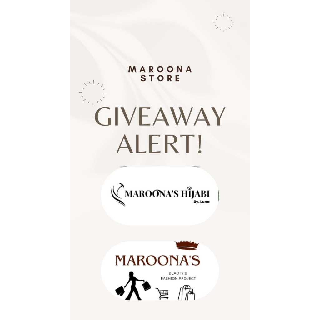 GIVE AWAY ALERT | GIVE AWAY MAROONA