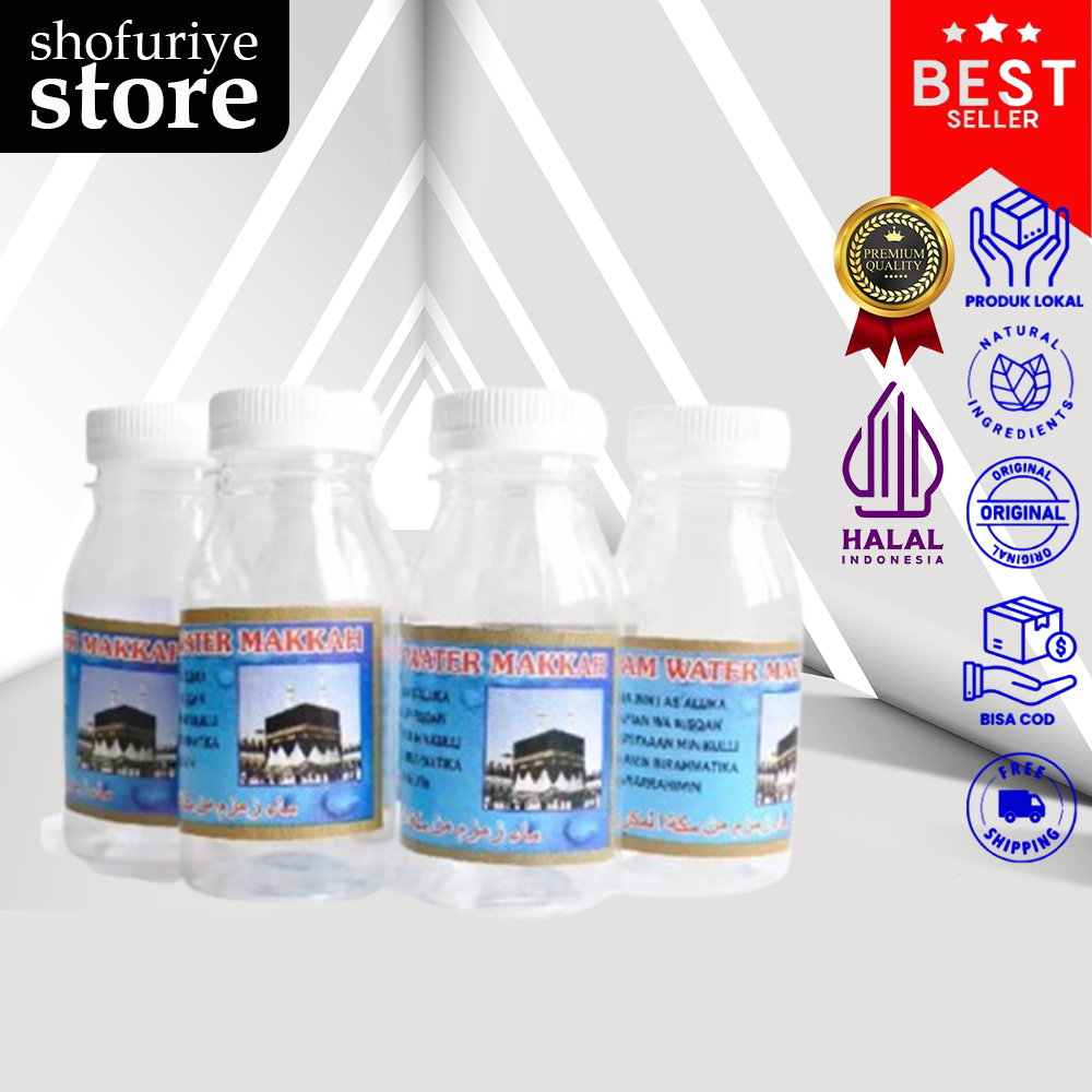 

Air Zam Zam 50 Ml Asli Tanpa Campuran Paket Oleh Oleh Haji dan Umroh
