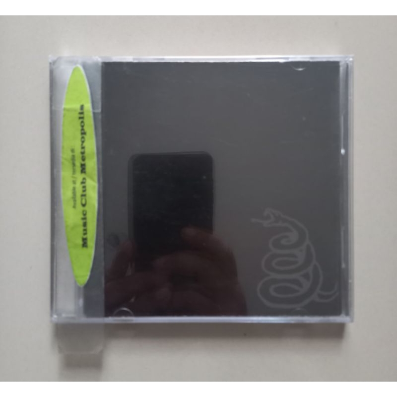 CD METALLICA - BLACK ALBUM ENTER THE SANDMAN IMPORTED