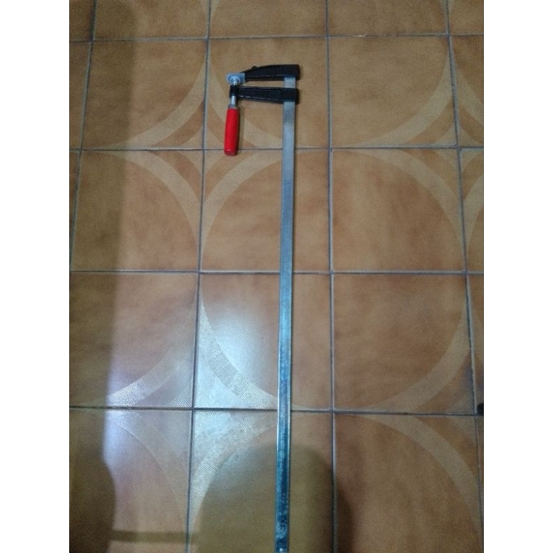 Catok F Kayu / Klem Penjepit F / Clamp F 60cm 100cm