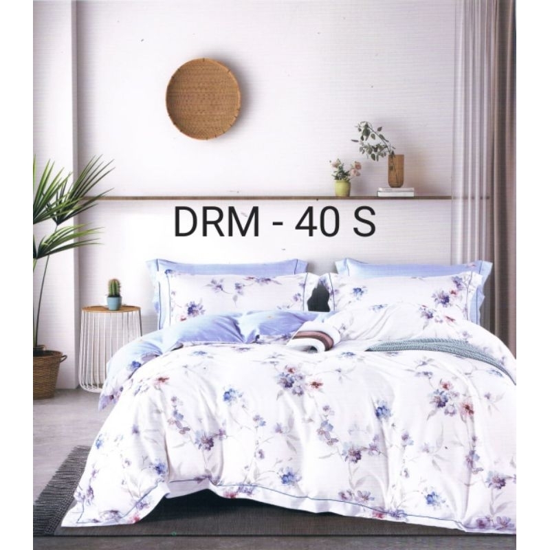 Sprei 200x200x40 dan bc 240x240 Sutra Organik 40s