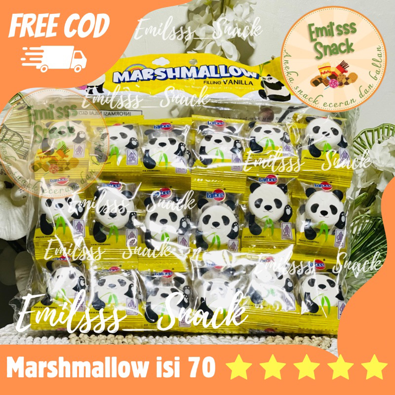 

MARSHMALLOW LARBEE VANILLA ISI 70 BIJI MANIS LEMBUT ENAK HALAL MARSHMALLOW