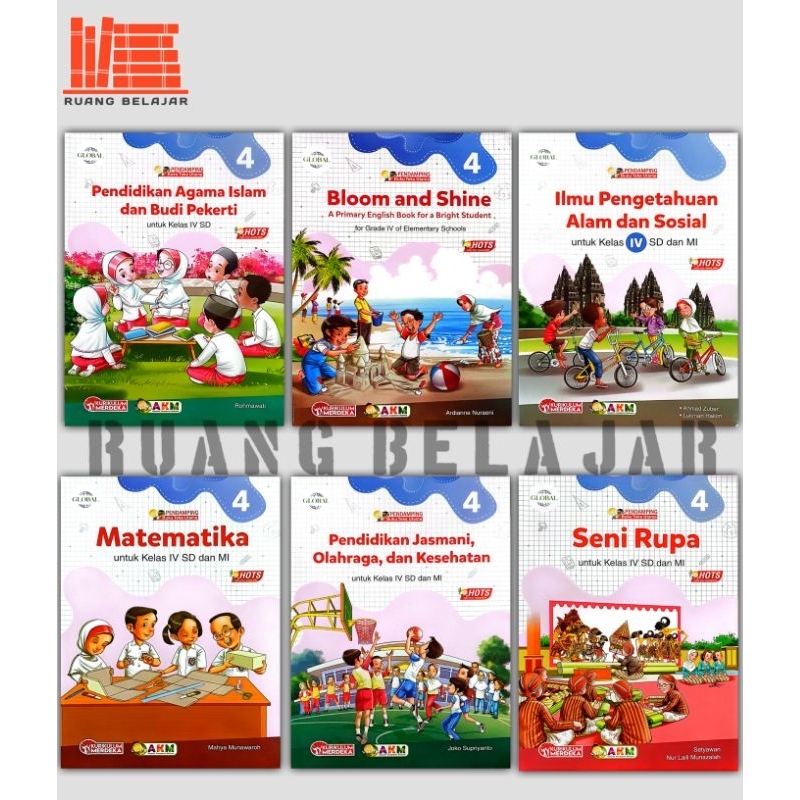 Buku Global - Tiga Serangkai - kelas 4 - kurikulum merdeka