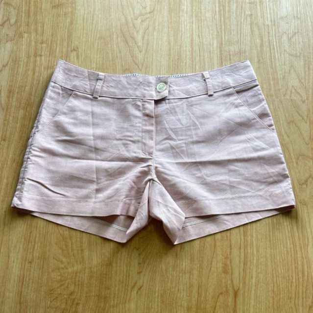 Hotpants B58 pink peach chinos chino relax Celana Pendek celpen Short Cewek vintage classic daily ou
