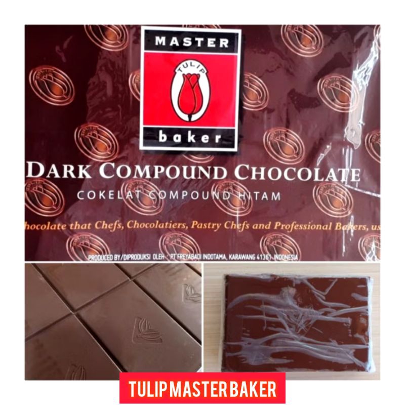 

Tulip Dark Chocolate Compound Master Baker 1 kg