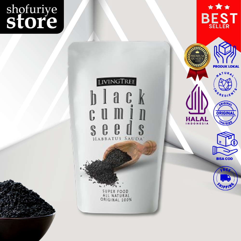 

Jinten Hitam Arab Asli 100gr - Biji Habbatussauda Jintan Hitam Kualitas Bagus