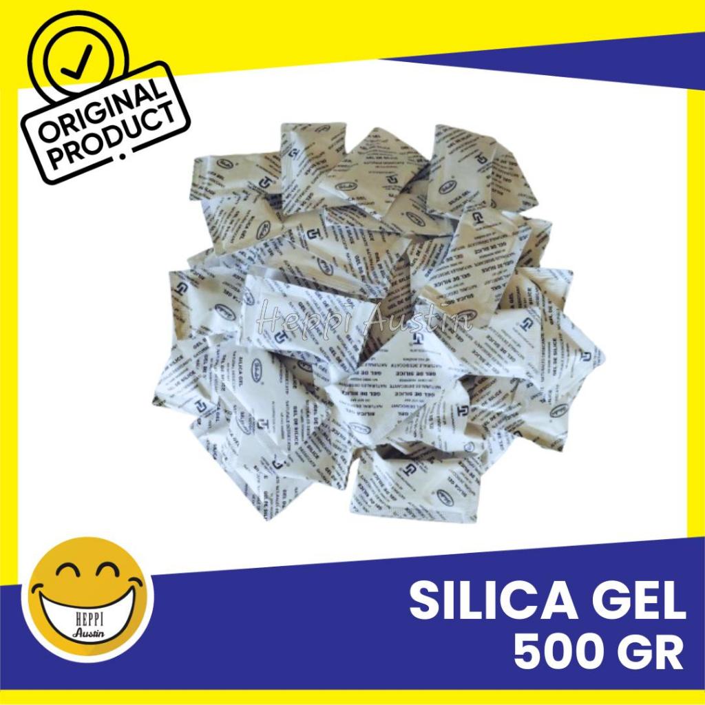 Silica Gel Wonder Food Grade Penyerap Kelembaban 500GR isi 1 Pcs