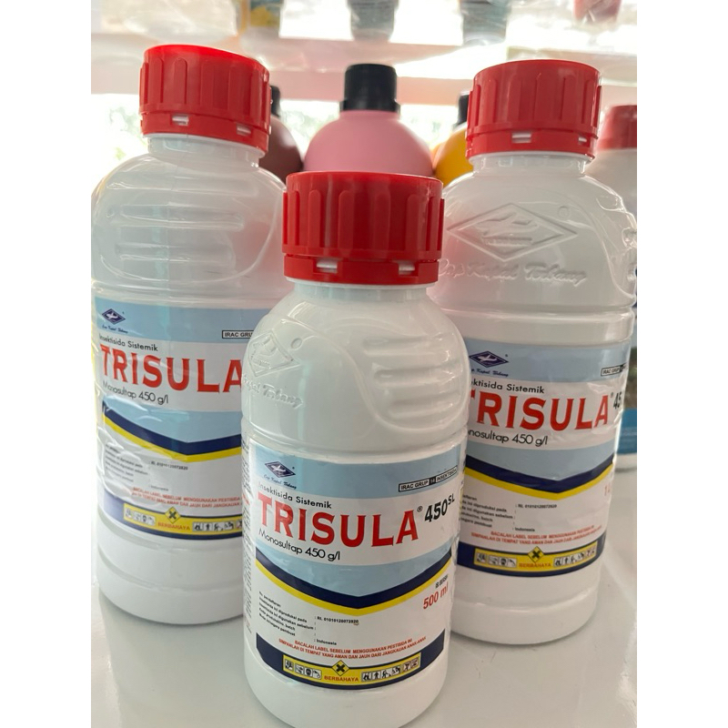 TRISULA 450 SL INSEKTISIDA ( Monosultap 450 g/l ) 500ML 1L