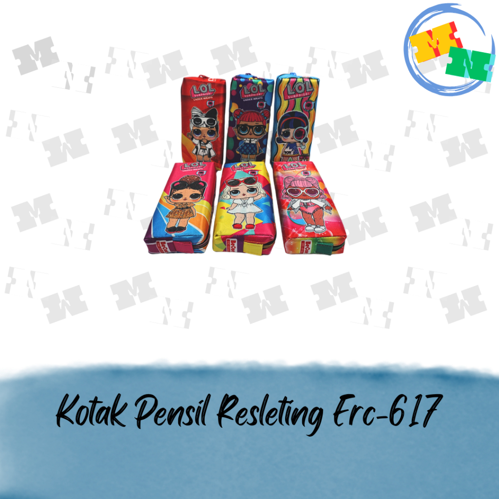 

Beone Kotak Pensil Resleting Lol erc-617