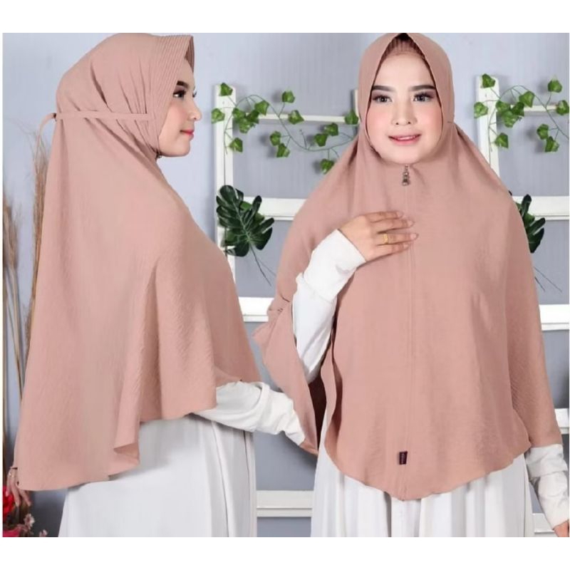 BERGO PET TALI SIZE XL HIJAB INSTAN PET TALI CRINCLE AIRFLOW