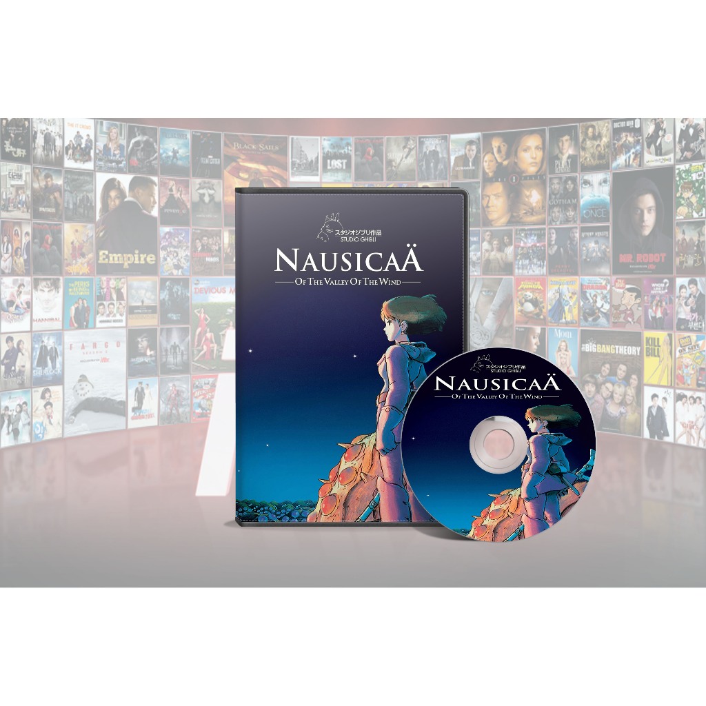 DVD Film Animasi Nausicaa Of The Valley Of The Wind (1984)