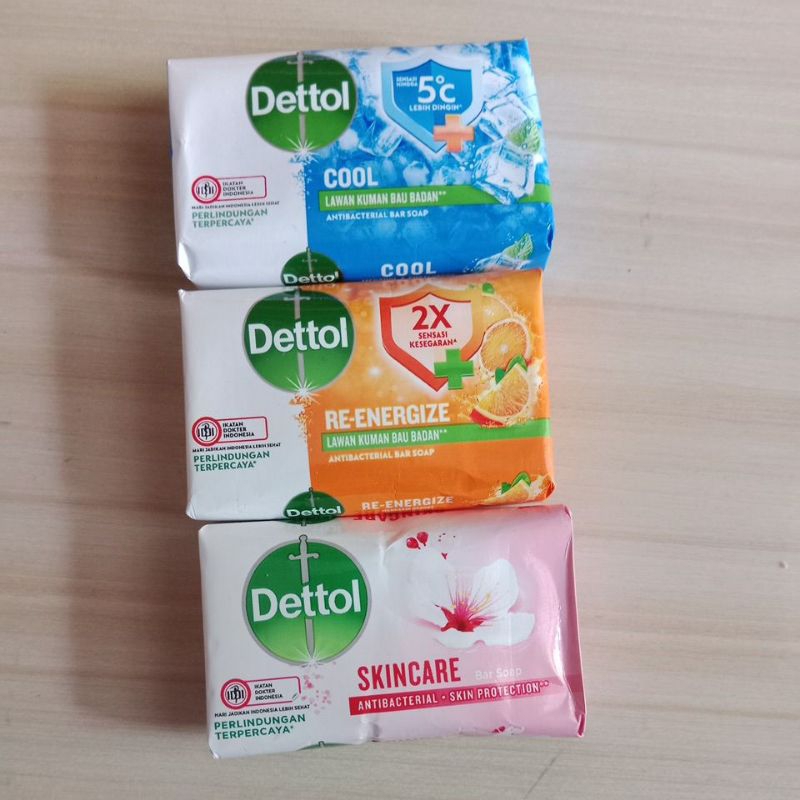 sabun dettol batang 60 gr