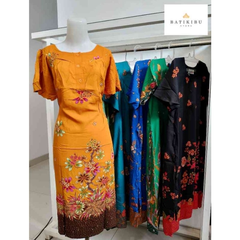 Daster Batik Unggul Jaya Cap Sekar Mekar Jumbo [ L ]