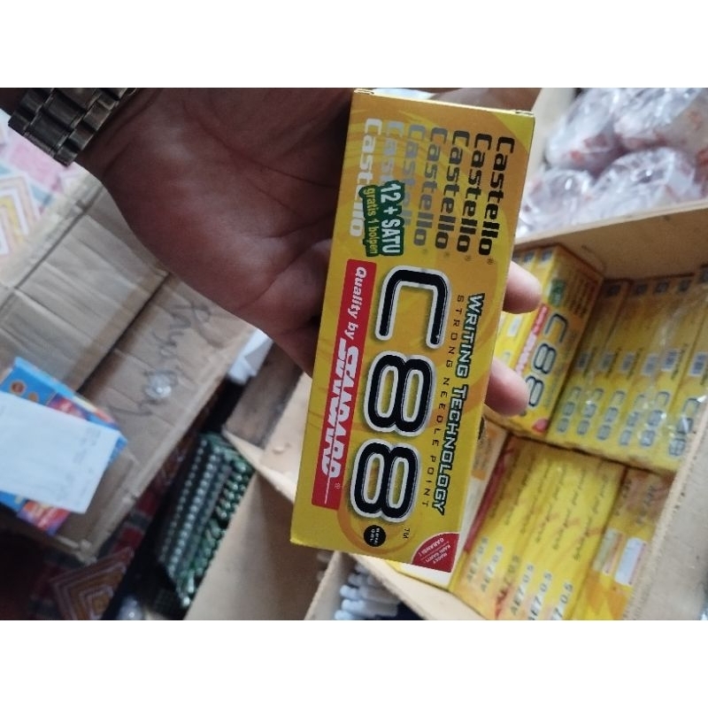 

pulpen bolpen pena c88 by standard 12+1