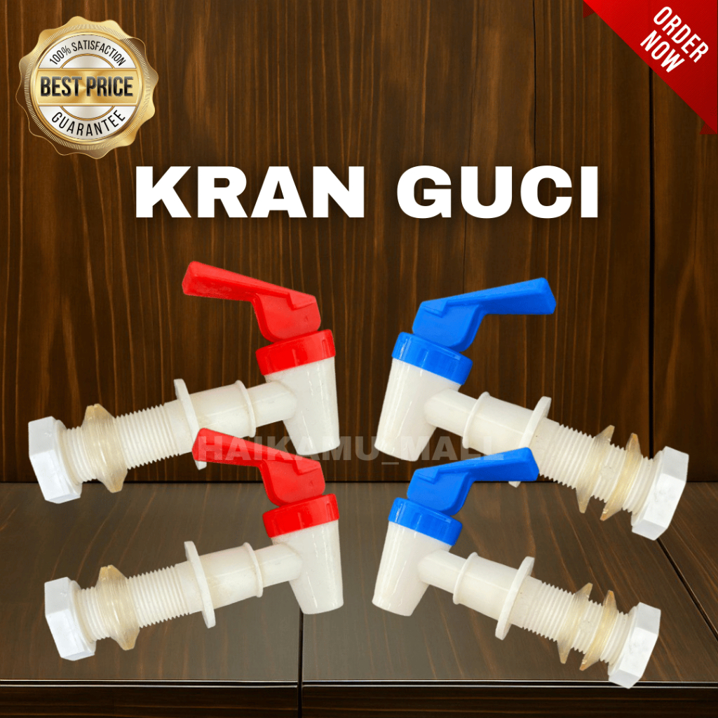 KRAN GUCI AIR MINUM GALON GUCI - KRAN DISPENSER MANUAL UNIVERSAL PLASTIK
