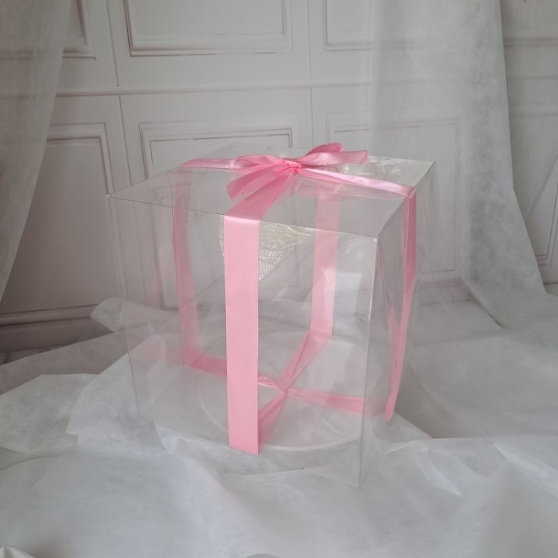 Ready mika transparan buket BUKET bunga wisuda bunga carnation pink mawar boneka lilac biru pink wis