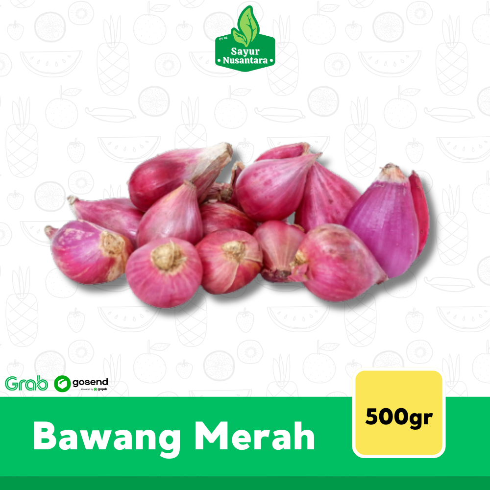 

Bawang Merah 500gr - Sayur Nusantara