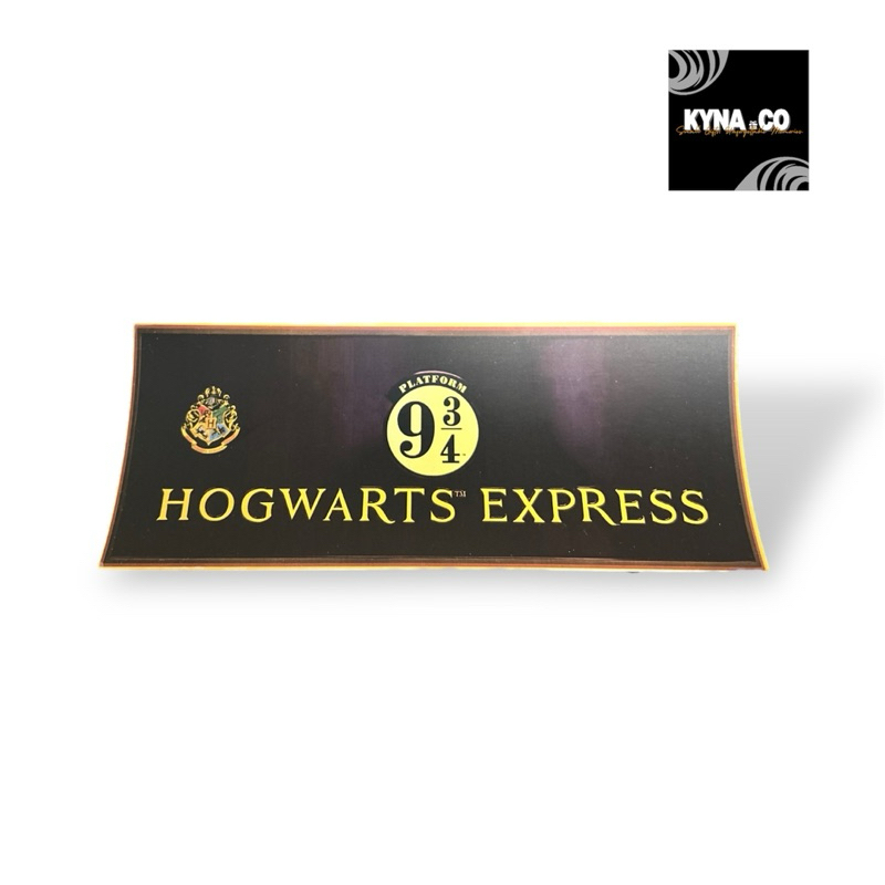 

Bookmark Harry Potter ( pembatas buku ) hogwarts express 9 3/4