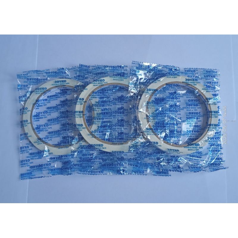 

Double tape joyko 6mm (1/4)