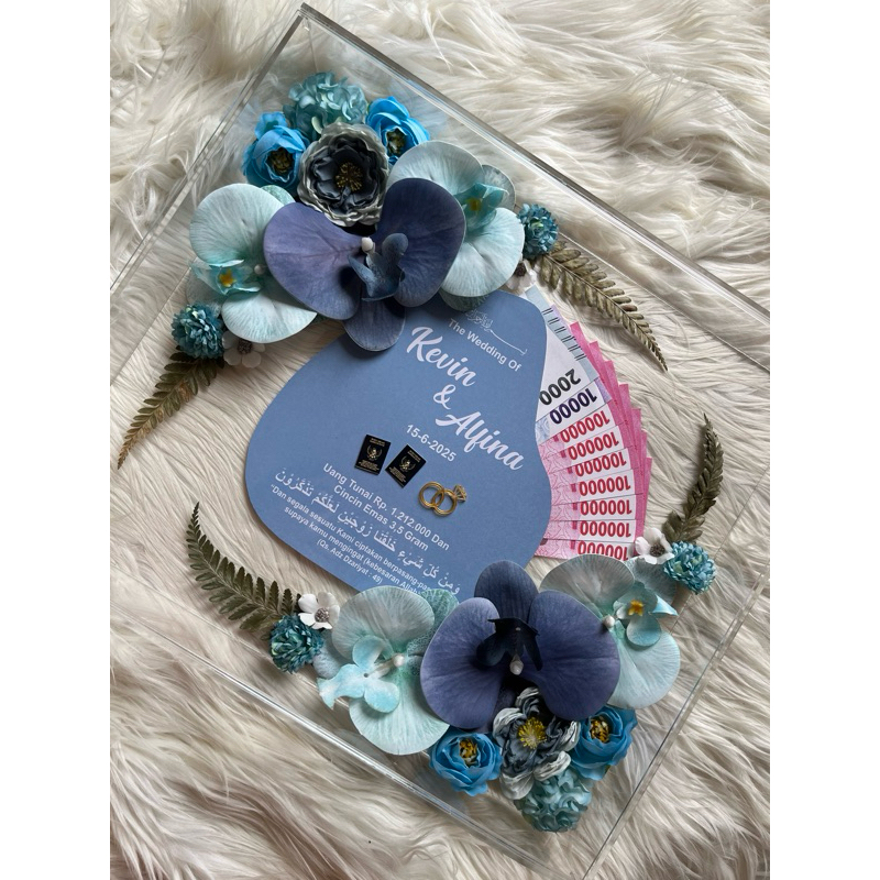 Box mahar Acrylic full Isi