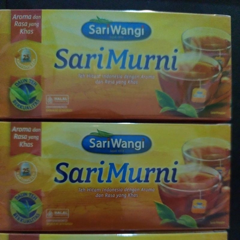 

Teh sariwangi sari murni 25's