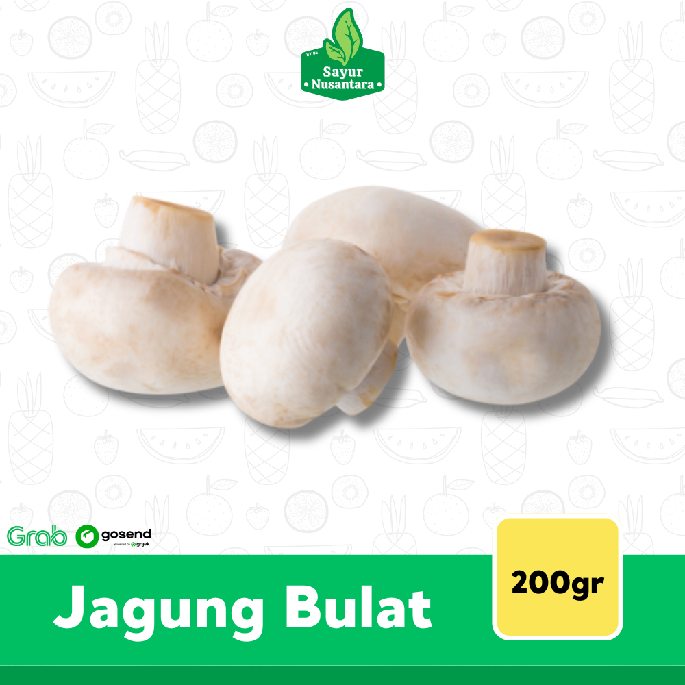 

Jamur Bulat / Jamur Kancing 200gr - Sayur Nusantara
