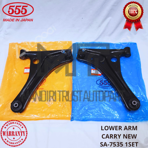 LOWER ARM KAPAK SUZUKI CARRY NEW TAYO 1SET KIRI KANAN 555 ORIGINAL BERGARANSI SA-7535 JAPAN