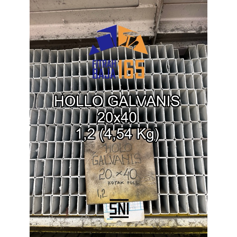 Besi Holo / Hollow Galvanis 20x40 KOTAK FULL