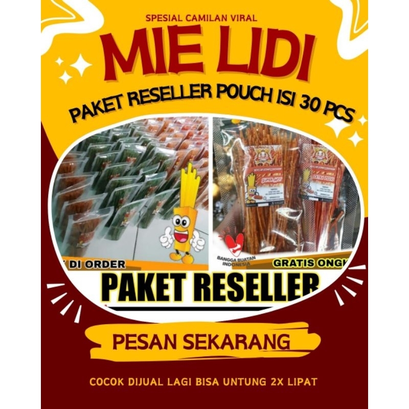 

PAKET RESELLER MIE LIDI POUCH 30 PCS