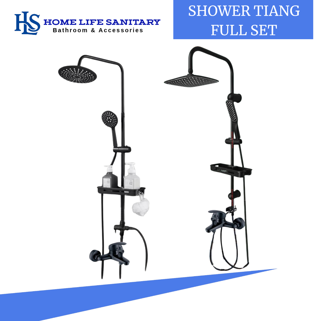 SHOWER FULL SET PANAS DINGIN/SHOWER PAKET LENGKAP PANAS DINGIN