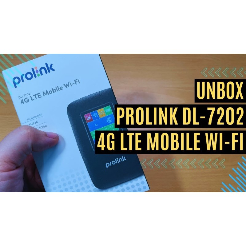 Modem MIFI / WIFI 4G Prolink DL-7202
