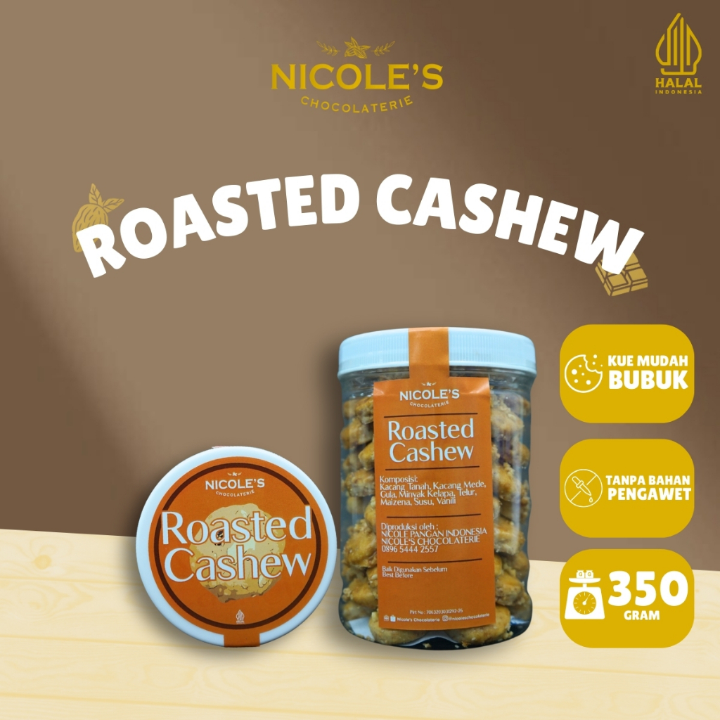 

NICOLE'S | Roasted Cashews Cookies