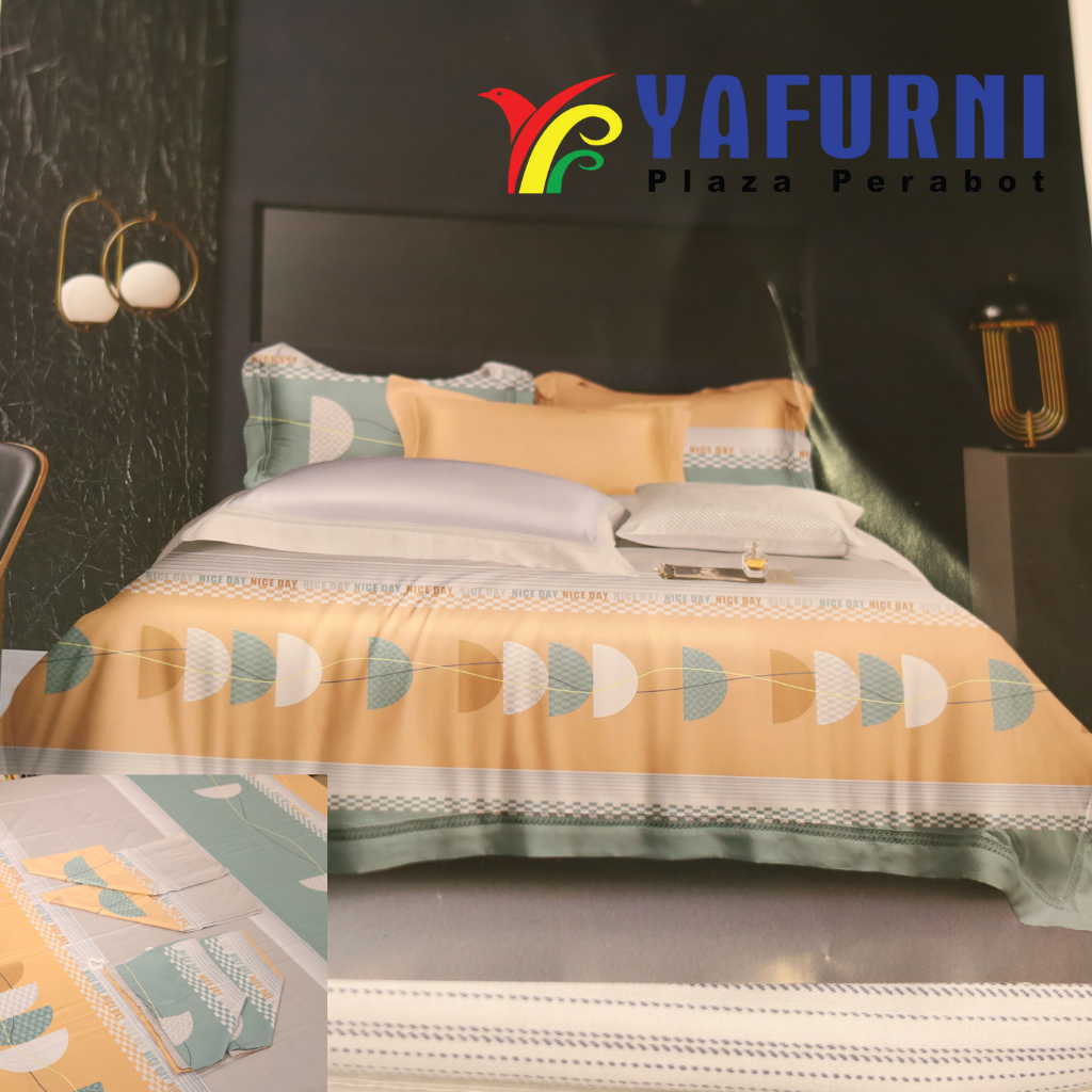 Sprei Katun Jepang Motif 180x200