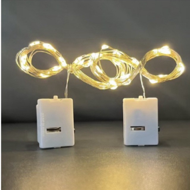 Lampu LED Kawat Warm White Lampu Hias LED Baterai Lampu Tumblr lampu kawat Lampu Kawat Led