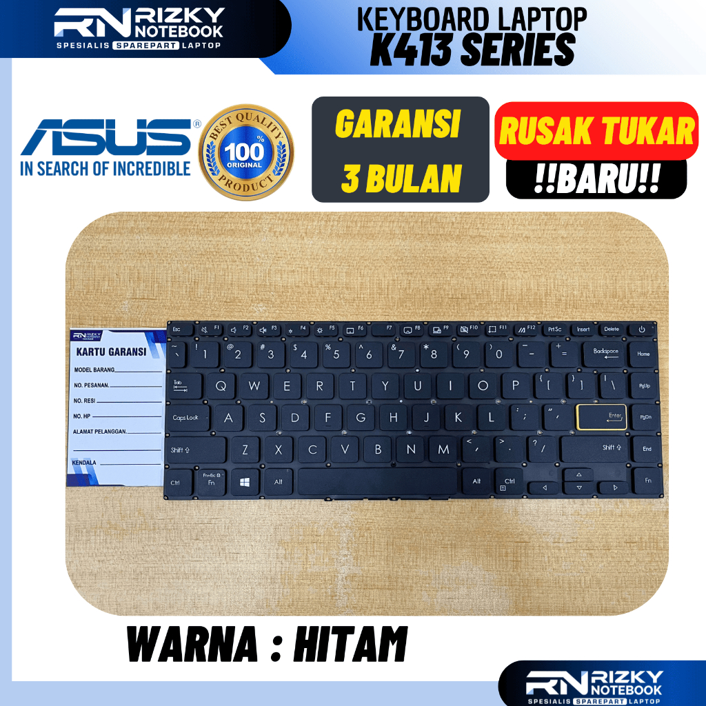 KEYBOARD LAPTOP Asus Vivobook 14 A413 X413 E410 K413EQ K413F K413FA K413FQ M413 S413 S433 K413
